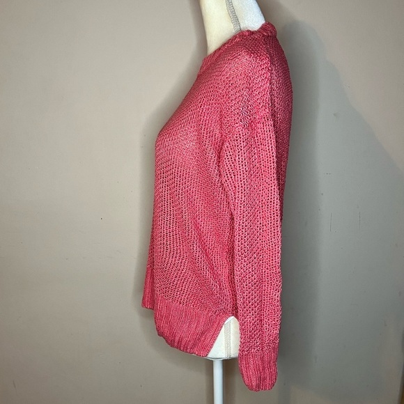 🌹NWOT J. Crew Linen Beach Knit Sweater - Picture 3 of 6